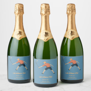 Badminton Sparkling Wine Label