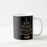 Badminton Sports Lover Lighting Badminton Christma Coffee Mug<br><div class="desc">Badminton Sports Lover Lighting Badminton Christmas Tree</div>