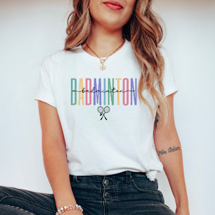 Badminton Sporty & Stylish T-Shirt