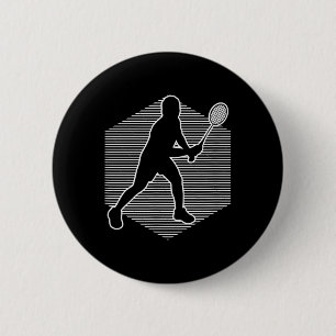 Badminton Squash Womens Shuttle Men  6 Cm Round Badge