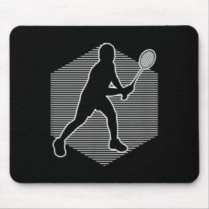 Badminton Squash Womens Shuttle Men  Mouse Pad