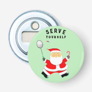 Badminton Stocking Stuffers Bottle Opener
