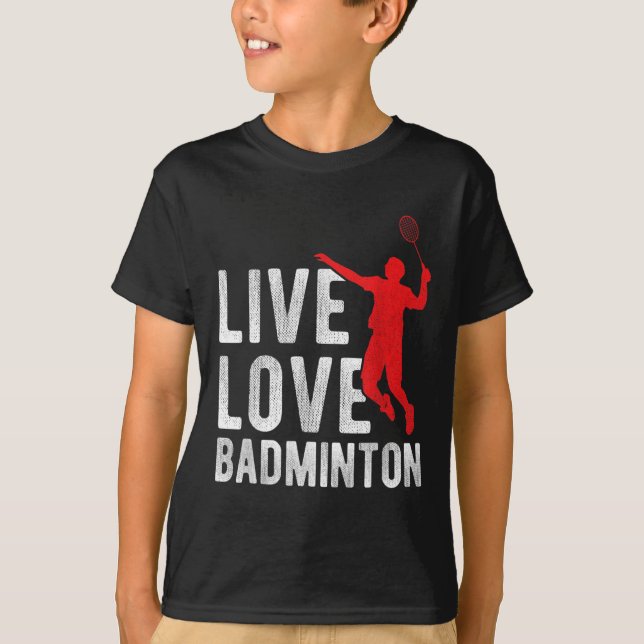 Badminton  T-Shirt (Front)