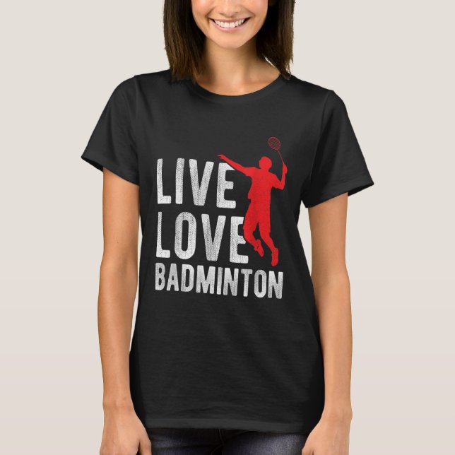 Badminton  T-Shirt (Front)
