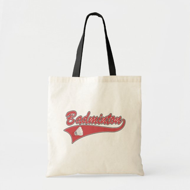 Badminton Tote Bag (Front)