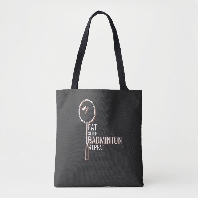 Badminton Tote Bag (Front)