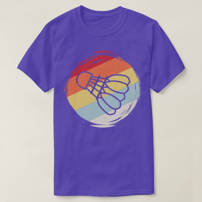 Badminton Vintage T-Shirt (Design Front)