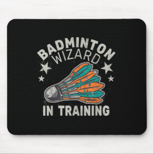 Badminton Wizard In Training Shuttle Sport Ball Sp Mouse Pad