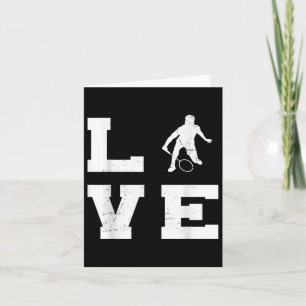 Badminton Womens Mens Badminton Player Shuttle Card