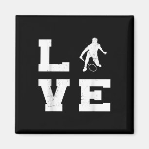 Badminton Womens Mens Badminton Player Shuttle Magnet