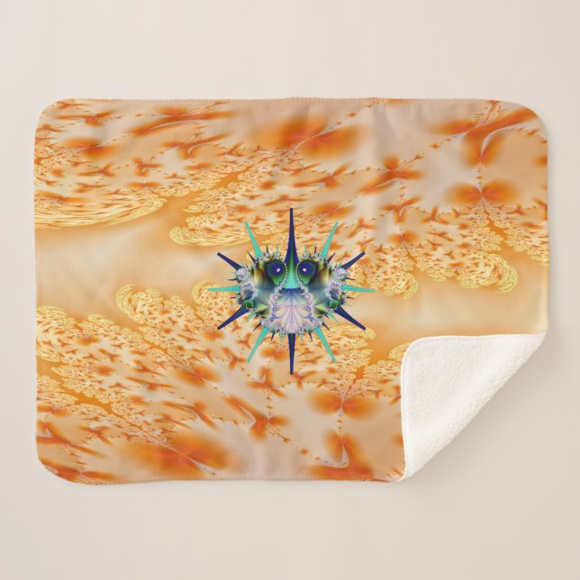 Badna Bug Sherpa Blanket (Front (Horizontal))