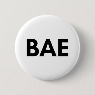 bae 6 cm round badge