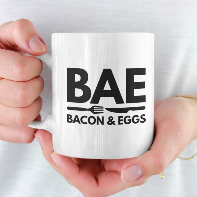 BAE Bacon And Eggs Coffee Mug (BAE Bacon And Eggs Mug)