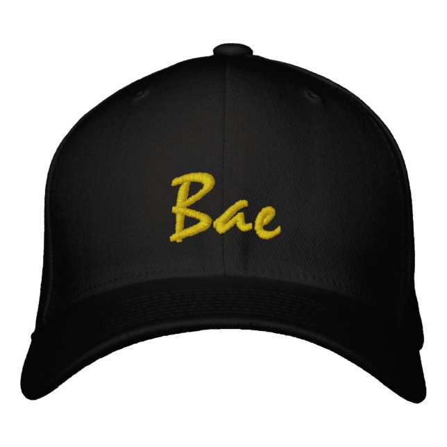 BAE  "before anyone else." Embroidered Hat (Front)