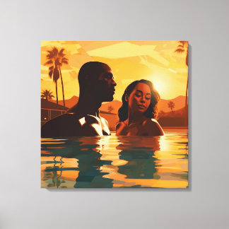 BAE-CATION #3 CANVAS PRINT