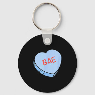 “bae” Conversation Hearts Valentine’s Day  Key Ring