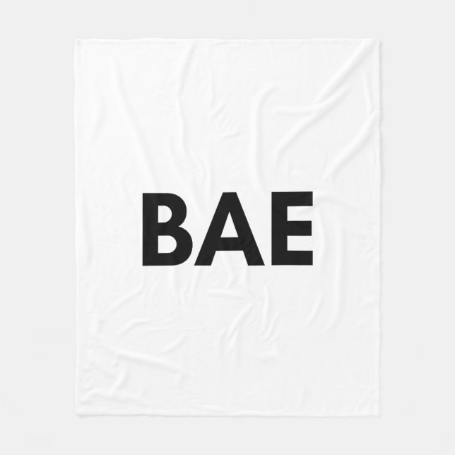 bae fleece blanket (Front)