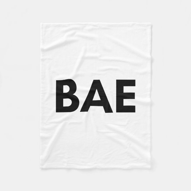bae fleece blanket (Front)