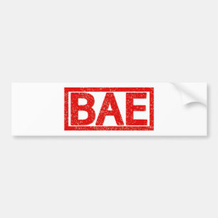 Bae Stamp Bumper Sticker