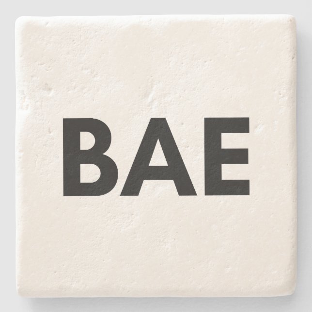 bae stone coaster (Front)