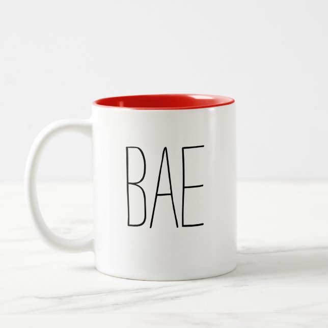 BAE Two-Tone COFFEE MUG (Left)