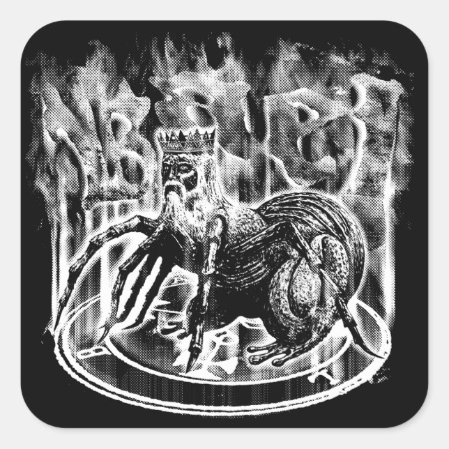 Bael Square Stickers (Front)