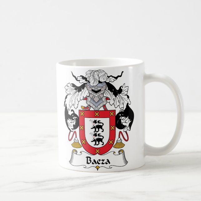 Baeza Family Crest Coffee Mug (Right)