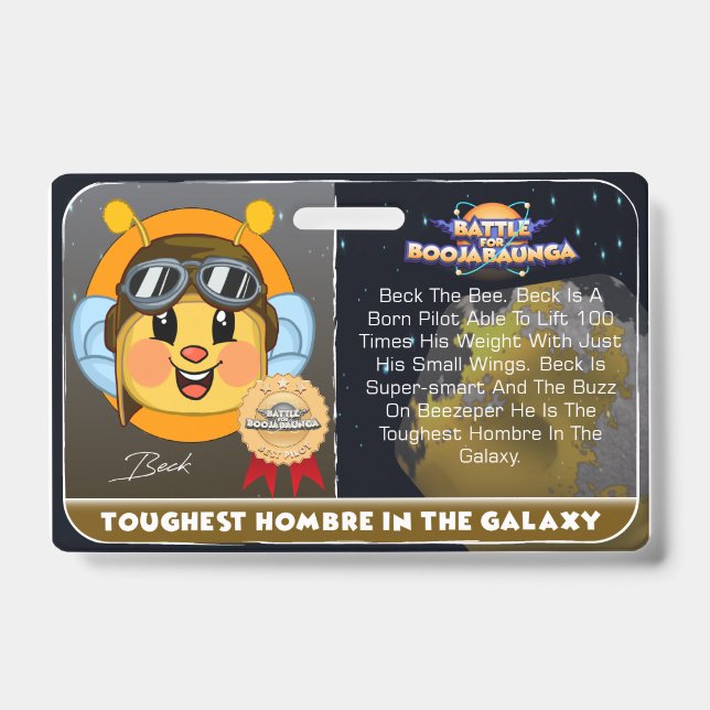 BAF BECK ID BADGE (Front)