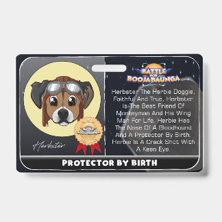 BAF HERBSTER ID BADGE