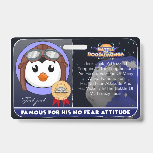 BAF JACK JACK ID BADGE (Front)
