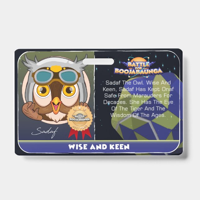 BAF SADAF ID BADGE (Front)