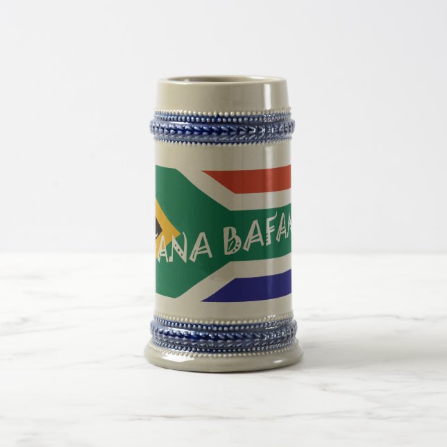 BAFANA BAFANA FLAG BEER STEIN (Center)