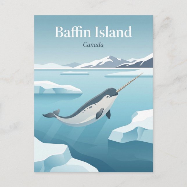 Baffin Island Canada Postcard (Front)
