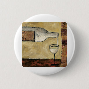 BAG03 White Wine.tif 6 Cm Round Badge