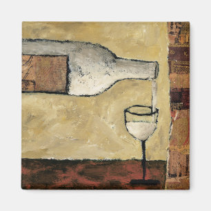 BAG03 White Wine.tif Magnet