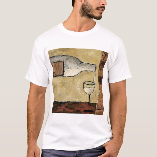 BAG03 White Wine.tif T-Shirt (Front)