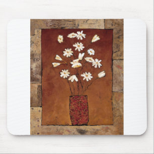 BAG12 White Flowers.tif Mouse Pad