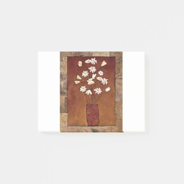 BAG12 White Flowers.tif Post-it Notes (Front)