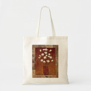 BAG12 White Flowers.tif Tote Bag