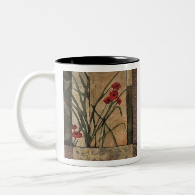 BAG39 Lilies 2.tif Two-Tone Coffee Mug (Left)