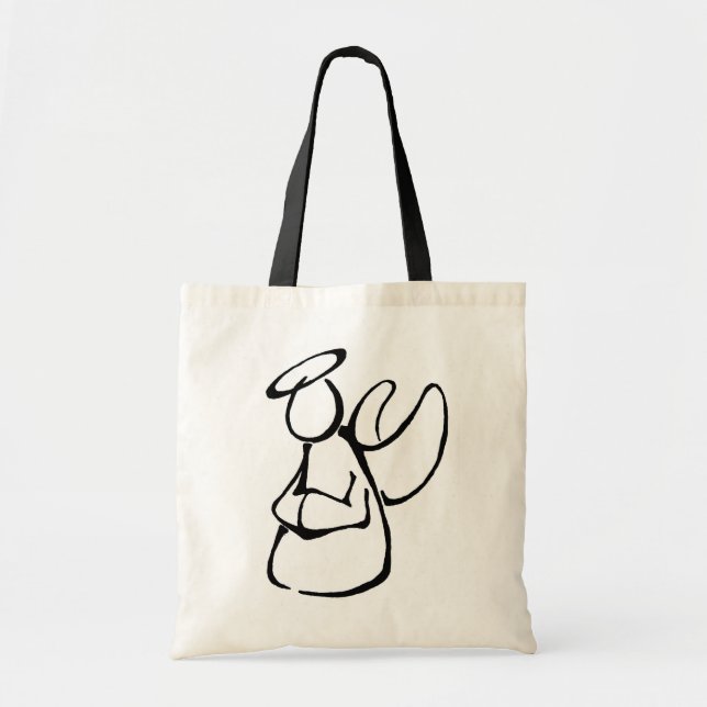 bag, angel tote bag (Front)