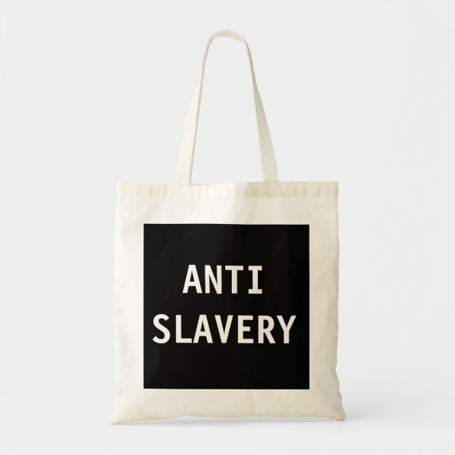 Bag Anti Slavery Black (Front)
