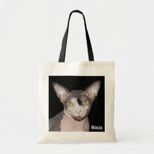Bag Black and White Sphynx Cat