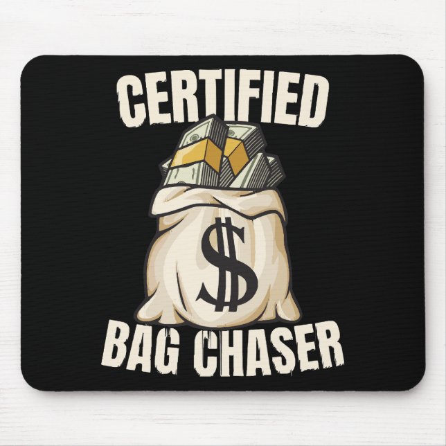 bag chaser  mouse pad (Front)