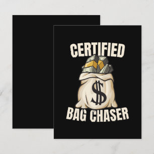 bag chaser RSVP card