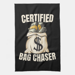 bag chaser tea towel