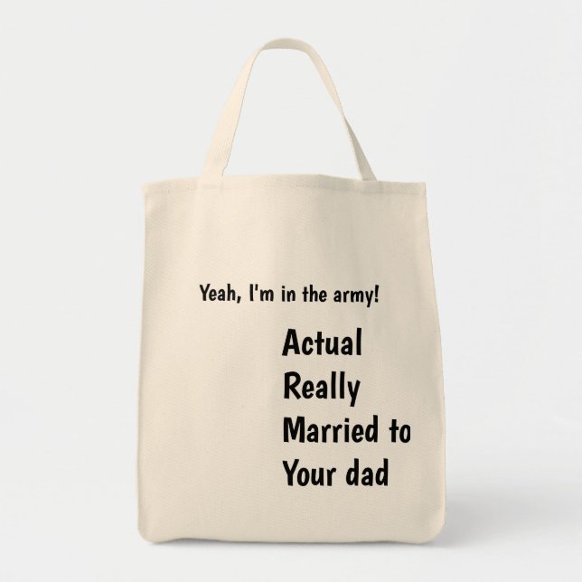 bag for if you are sort of in the army (Front)