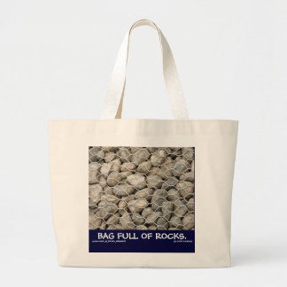 BAG FULL OF ROCKS.