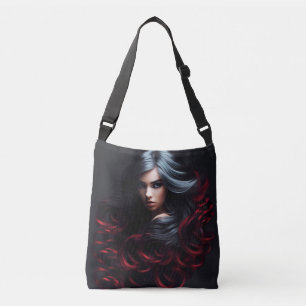 Bag girl black hair