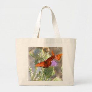 Bag,  Gulf Fritillary Large Tote Bag
